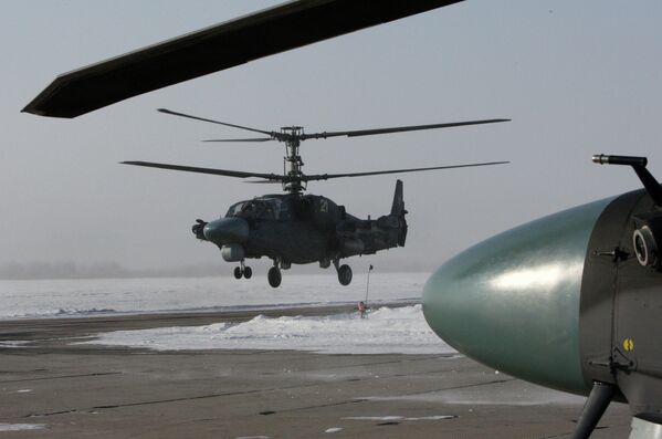 Hélicoptero de combate Ka-52 Alligator - Sputnik Mundo