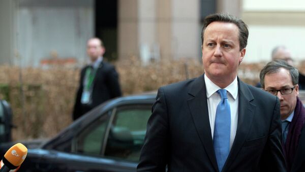 United Kingdom Prime Minister David Cameron - Sputnik Mundo