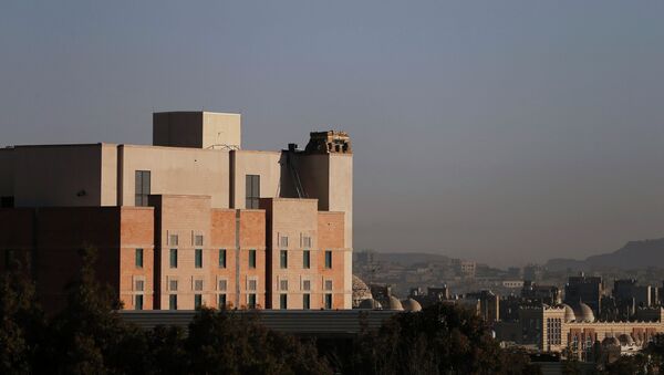 The U.S. embassy is seen in this general view taken in Sanaa - Sputnik Mundo