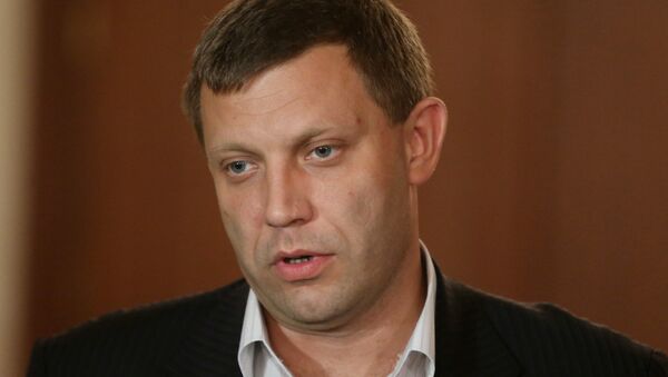 Alexándr Zajárchenko, líder de la RPD - Sputnik Mundo