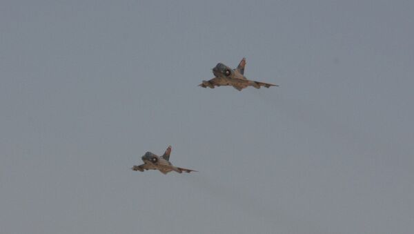 Dos cazas de la Fuerza Aérea de Egipto - Sputnik Mundo