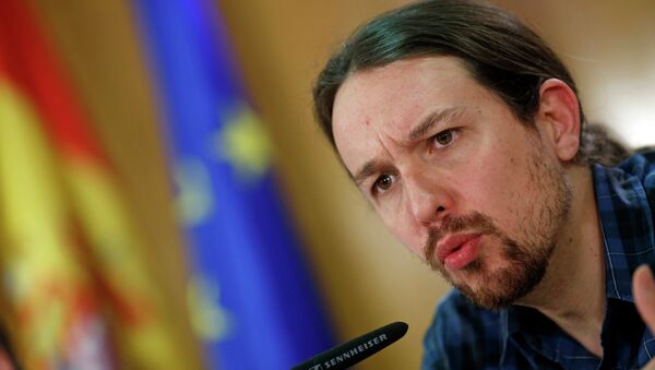 Pablo Iglesias, secretario general de Podemos - Sputnik Mundo