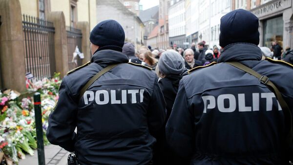 Policía en Copenhague - Sputnik Mundo
