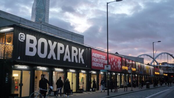 Centro comercial Boxpark en Londres - Sputnik Mundo