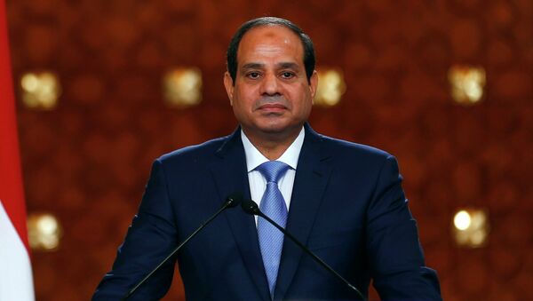 Abdel Fattah al-Sisi, presidente de Egipto - Sputnik Mundo