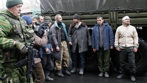 Prisioneros de guerra de las fuerzas armadas de Ucrania (Archivo) - Sputnik Mundo