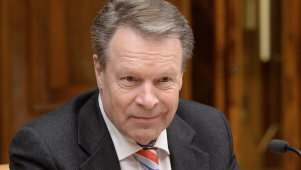 Ilkka Kanerva, presidente de la Asamblea Parlamentaria (AP) de la OSCE, - Sputnik Mundo