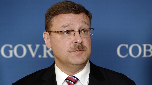 Konstantín Kosachov, jefe de la Comisión para Asuntos Internacionales del Senado de Rusia - Sputnik Mundo