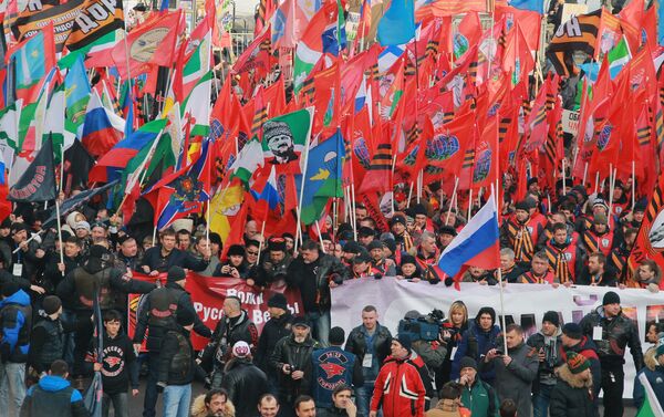 Marcha Antimaidán en Moscú - Sputnik Mundo