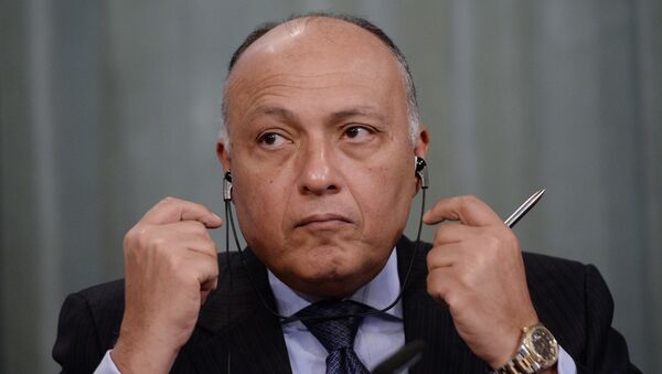 Sameh Shukri, ministro de Asuntos Exteriores de Egipto - Sputnik Mundo