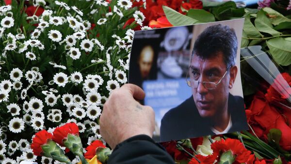 Ceremonia de despedida con Borís Nemtsov - Sputnik Mundo