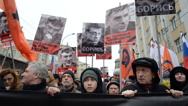 Moscú se moviliza por rendir homenaje a Nemtsov - Sputnik Mundo