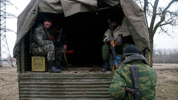 Milicianos de Donetsk - Sputnik Mundo