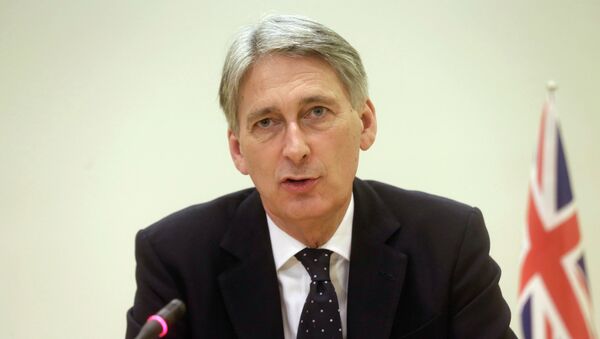 Philip Hammond, ministro de Exteriores de Reino Unido - Sputnik Mundo