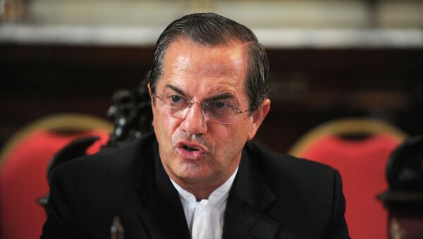 Ricardo Patiño, ministro de Exteriores de Ecuador - Sputnik Mundo