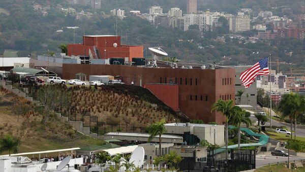 La embajada de EEUU en Caracas, Venezuela - Sputnik Mundo