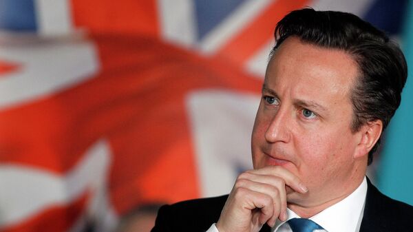 Ex primer ministro británico David Cameron - Sputnik Mundo