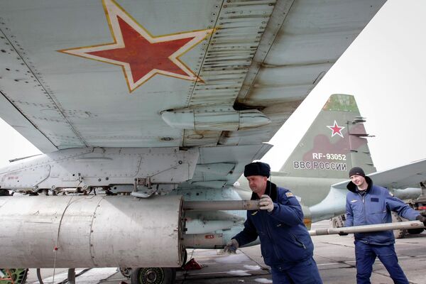 Maniobras de la Fuerza Aérea de Rusia en la región de Stávropol - Sputnik Mundo