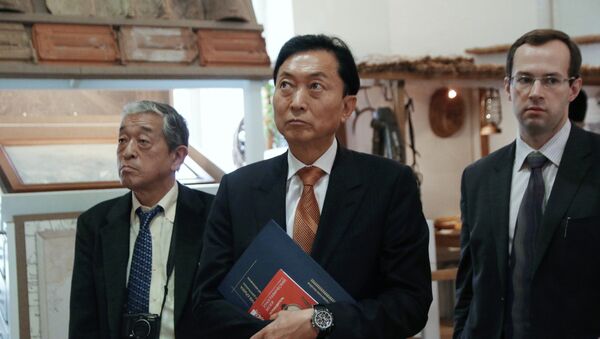 Бывший премьер-министр Японии Юкио Хатояма посетил Крым - Sputnik Mundo