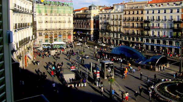 Puerta del Sol en Madrid - Sputnik Mundo