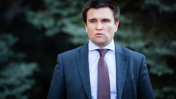 Pavló Klimkin, ministro de Asuntos Exteriores de Ucrania - Sputnik Mundo