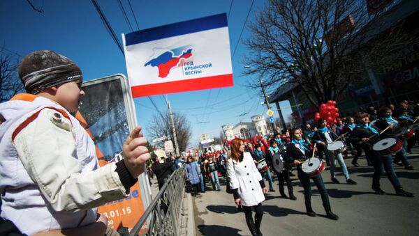 Aniversario del referéndum de Crimea - Sputnik Mundo