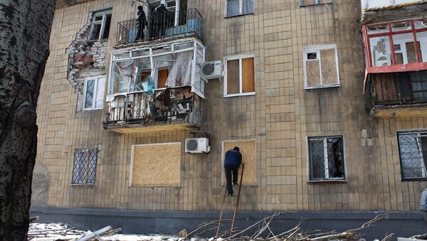 Situación en Donetsk (Archivo) - Sputnik Mundo