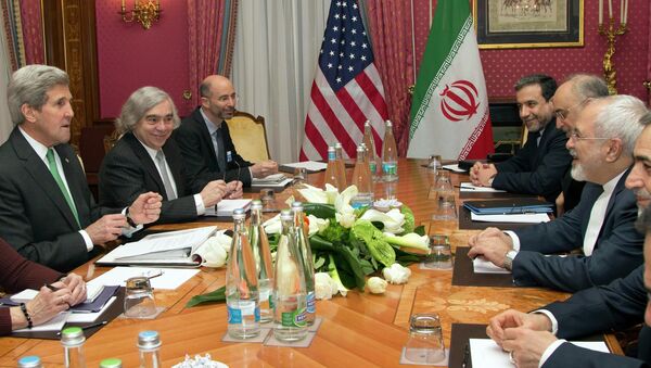 Las negociaciones sobre el acuerdo nuclear con Irán (archivo) - Sputnik Mundo
