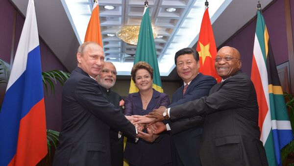 Jefes de Estado y de Gobierno de los países miembros del BRICS - Sputnik Mundo