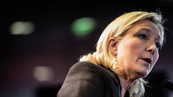 Marine Le Pen, líder del partido francés de extrema derecha Frente Nacional - Sputnik Mundo