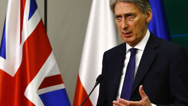 Britain's Foreign Secretary Philip Hammond - Sputnik Mundo