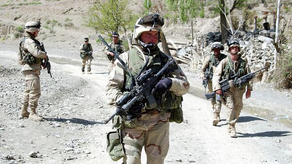 Soldados estadounidenses en Afganistán - Sputnik Mundo