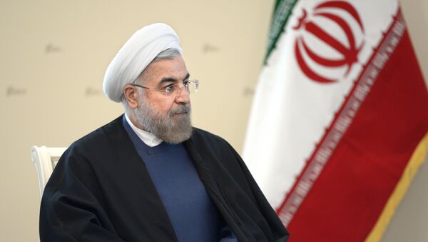 Hassan Rouhani, presidente de Irán - Sputnik Mundo