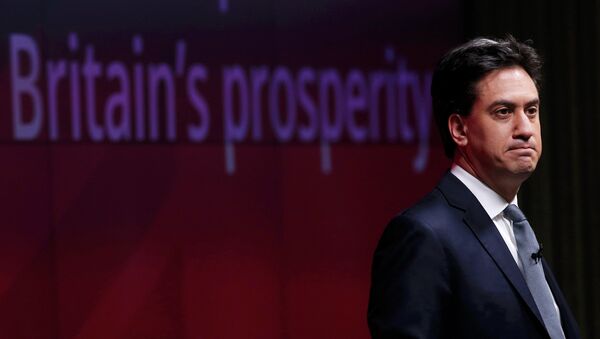 Ed Miliband, líder del Partido Laborista - Sputnik Mundo