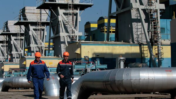 Tuberías de gas en Ucrania - Sputnik Mundo