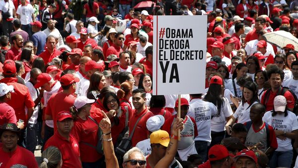 Venezuela reune más de 10 millones de firmas contra decreto de EEUU, informa Parlamento - Sputnik Mundo