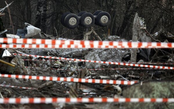 Accidente del Tu-154 del presidente polaco Kaczynski en abril de 2010 - Sputnik Mundo