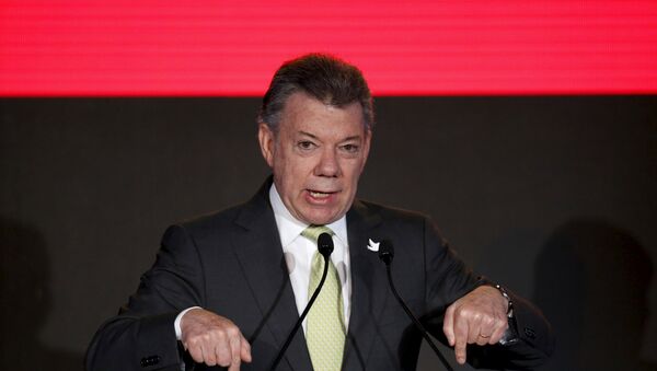 Presidente de Colombia, Juan Manuel Santos - Sputnik Mundo