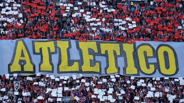 Hinchas de Atlético de Madrid (archivo) - Sputnik Mundo