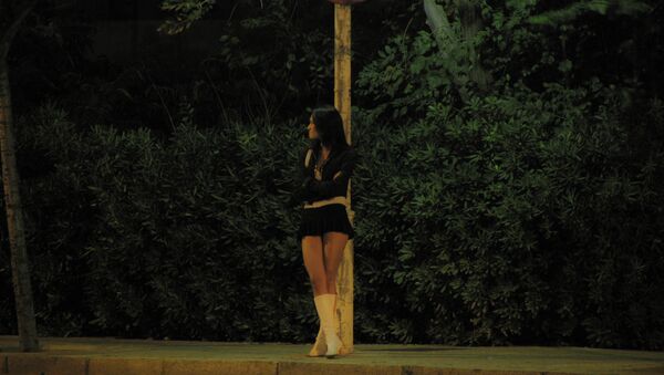 Una prostituta en Barcelona (Archivo) - Sputnik Mundo