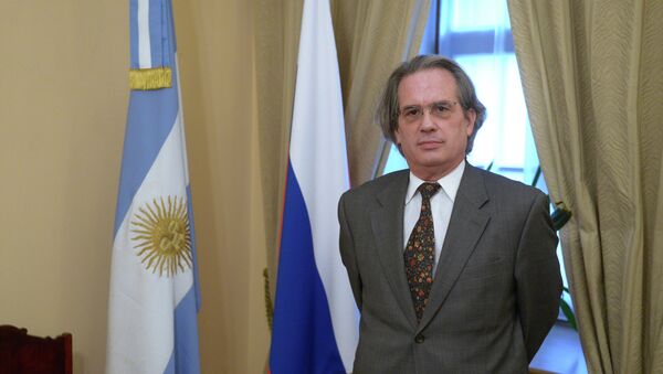 Pablo A. Tettamanti,  embajador de la Argentina en Moscú (archivo) - Sputnik Mundo