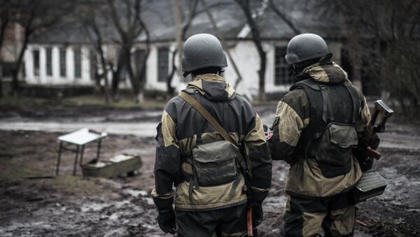 Milicianos de la RPD en Shirókino - Sputnik Mundo