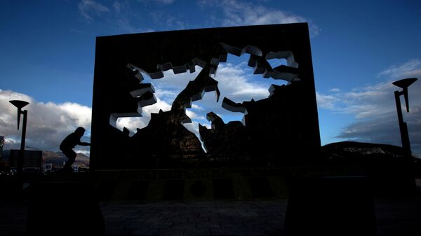 El memorial de guerra de las Malvinas en Ushuaia, Argentina - Sputnik Mundo