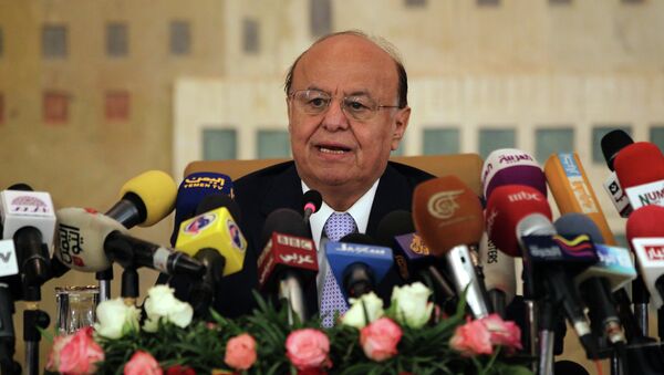 Abdo Rabu Mansur Hadi, presidente de Yemen - Sputnik Mundo