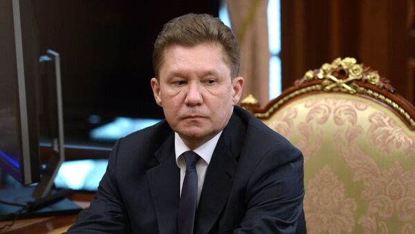 Alexéi Miller, presidente de Gazprom - Sputnik Mundo