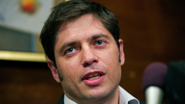 Axel Kicillof, exministro de Economía de Argentina - Sputnik Mundo