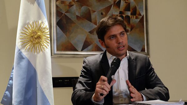 Axel Kicillof, ministro de Economía de Argentina - Sputnik Mundo