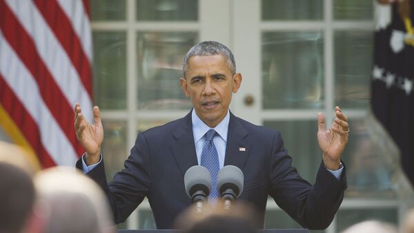 El presidente saliente de EEUU, Barack Obama - Sputnik Mundo