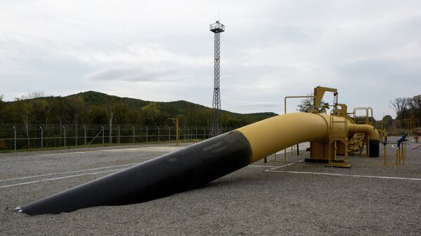 Gasoducto en Siberia - Sputnik Mundo