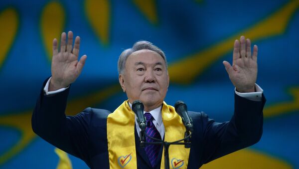 Nursultán Nazarbáyev, presidente de Kazajistán (archivo) - Sputnik Mundo